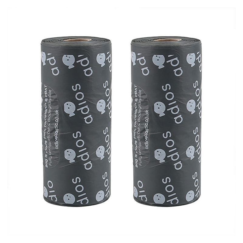 High Quality Eco Friendly Biodegradable Doggie Waste Bags Custom Logo Printed Pet Poop Bag For Dog